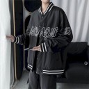 Μπουφάν μπέιζμπολ με μεγάλη επιγραφή στο στήθος Αριθμός 23 στο μανίκι Ριγωτός ριμπ γιακάς και περιθώρια Κλείσιμο με κουμπιά Πολυεστέρας 2