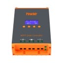 MPPT Solarladeregler 60A 22x13x9 cm 12V 24V 36V 48V LCD-Display schwarz-orange für Solarpanel, Batterie und Beleuchtung 2