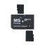 MS Pro Duo Speicherkartenleser für 2x Micro SDHC 7