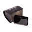 Műanyag doboz használt borotvákhoz, kivehető aljú Kompakt tok akár 300 használt borotvához Védődoboz borotvapengékhez 6,5 x 5,3 x 4,5 cm 2