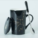 Mug avec le signe du zodiaque avec cuillère et couvercle 4