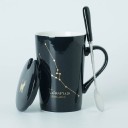 Mug avec le signe du zodiaque avec cuillère et couvercle 6