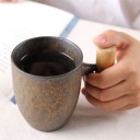 Mug en céramique avec anse en bois 6