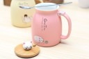 Mug en céramique avec couvercle et cuillère J2547 7