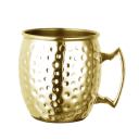 Mug en cuivre avec surface martelée et anse 530 ml en cuivre 8,8 x 10 x 8,8 cm pour servir des boissons à la maison ou lors de rassemblements 2