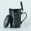 Mug with Zodiac Sign with Spoon and Lid 13