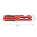 Multifunctionele ontisoleringstangen 12,4x2,5 cm voor kabels en draden Handgereedschap van ABS en koolstofstaal Antislip handvat Draagbare clip 6