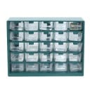 Multifunctionele opbergdoos voor gereedschap Organizer voor schroeven Kunststof doos met lades 29,1 x 22,5 x 12,3 cm 2
