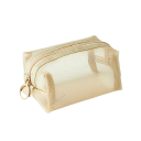 Multifunctionele opbergzak 11 x 7 x 5 cm Ademend mini tasje van gaas Nylon waszak Portemonnee voor munten Lichte reistas met rits 8