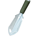 Multifunkční přenosná lopatka 26,5 cm s měřítkem 6v1 pravítko pila nůž nylonové lano pro zahradu a outdoor použití 2