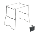 Multifunkčný kempingový stojan skládací 42 × 30,5 × 38,5 cm nerezová oceľ 1,36 kg kostra na varenie a outdoor použitie 1