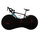 Multifunkčný ochranný kryt na bicykel 150×60 cm Čierny elastický obal Vodeodolný a prachotesný Poťah na bicykel Chráni podlahu aj rám 3