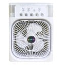 Multifunkčný ventilátor 10W Prenosná klimatizácia do domácnosti Vodné chladenie 26 x 21 cm 3