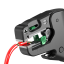 Multifunktionale vollautomatische Abisolierzange LAOA 200mm Kabelzange Einstellbare Länge Abisolierung Schneiden von Kupferdraht ABS 2