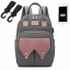 Multifunktionaler Kinderwagenrucksack mit USB-Anschluss 6