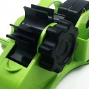 Multifunktionaler Tischabroller lila großer Rollspender halbautomatischer Dispenser mit Schneidevorrichtung für Verpackungs- und Büroanwendungen transparenter Design 2