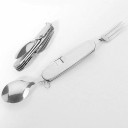 Multifunktionel campingkniv 4 i 1 6