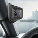 Multifunktionel indbygget computer GPS HUD OBD2 2" 9,7 x 6,1 x 4,9 cm Roterbart display 270° Speedometer Omdrejninger Brændstofforbrug Temperatur 3