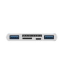 Multifunktionel USB / USB-C / Lightning-hukommelseskortlæser 2