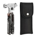 Multifunktionelt værktøj hammer tang kniv skruetrækker 8,5×17 cm foldbart rustfrit stål til camping reparationer og nødsituationer 4