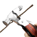 Multifunktionshammer kombineret med tang Sikkerhedshammer til bil Konisk hammer Multifunktionshammer i stål 380 g 2