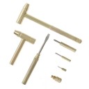Multifunktionshammer med skruetrækker Hammer med aftagelig skruetrækker Multifunktionsværktøj Minihammer 17 cm 3
