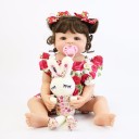 Muñeca realista con accesorios 55 cm 2