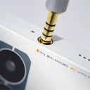 Musik Hi-Fi telefon Moondrop MIAD 01 med 5G Wi-Fi og Bluetooth symmetrisk 4,4 mm udgang samt 3,5 mm jack til MP3 og WAV afspilning sølv 3