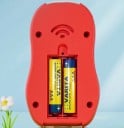 Musikalische Schlüssel für Kinder 10,5 x 6 cm Rotes oder blaues Spielzeug mit Tasten und Geräuschen sowie Anhängern Spielschlüssel 3