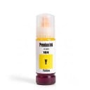 Mustepatruuna 104 Pro Epson EcoTank ET-2821 ET-2825 ET-2826 ET-2830 70 ml Vedenem perustuva Keltainen 1