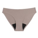 Mutande mestruali 4 strati biancheria intima in poliestere nylon elastan spandex mutande monocolore per mestruazioni riutilizzabili 3