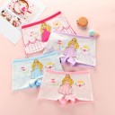 Mutandine per ragazze con principesse - 4 pz 3