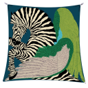 Mythische zebra in een zijden verhaal Vierkante multifunctionele sjaal voor hoofd, hals en lichaam Damesmode statement 12