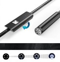 N500-M 7mm IP67 LED 3i1 USB Type-C endoskopkamera til Android PC Fleksibelt inspektionskamera til rør og motorer 2m 2
