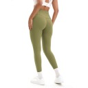 Naadloze elastische yogabroek met hoge taille voor dames, sportfitnessleggings, hardlooptrainingskleding voor de sportschool 6