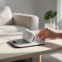 Nabíjací dok pre 3 batérie B100 s digitálnym displejom a rýchlym nabíjaním 30 W v bielej farbe k VR hlavovému popruhu S3 Pro 7