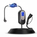 Nabíjecí adaptér pro elektromobily CEE 32A na Schuko 16A, 3,5 kW, 250 V, kabel 3G 2,5 mm², plast, modro-černý, pro přenosné nabíječky EV 2