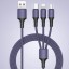 Nabíjecí kabel USB na Micro USB / USB-C / Lightning 1,2 m 7
