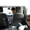 Nabíječka do auta se 4 USB porty pro přední i zadní sedadla Rychlé nabíjení Quick Charge 3.0 Výkon 60 W Kabel 1,5 m Klip na opěradlo 3