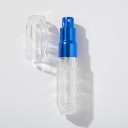 Nachfüllbarer Reisearomazer für Parfüm 5 ml transparent mit farbiger Pumpe kompakter Sprühkopf für Handtaschen und Reisen 1