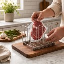 Nádoba na sous vide 11 l s víkem a nerezovým roštem Odnímatelné dělicí přepážky Nerez 304 a polykarbonát Průhledná Příslušenství 4