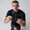 Nadrozměrné vodítko zadní přehazovačky 105 s kladkami Keramická ložiska Klec s karbonovým vzhledem Černé Pro Shimano R7000 2