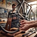 Nadrozměrné vodítko zadní přehazovačky 105 s kladkami Keramická ložiska Klec s karbonovým vzhledem Černé Pro Shimano R7000 5