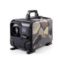 Naftové kúrenie 8 kW 12 V aj 24 V Bluetooth s displejom a CO alarmom Rozmery 42 x 25,3 x 31 cm Maskáčové Do obytných vozidiel a kamiónov 1