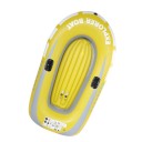 Nafukovací čln pre 2 osoby Explorer Boat Dva úchyty na pádla a dvojitý ventil 188 x 114 cm PVC 0,3 mm Nosnosť 90 kg Žltý Na jazero a rieku 4