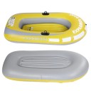 Nafukovací čln pre 2 osoby Explorer Boat Dva úchyty na pádla a dvojitý ventil 188 x 114 cm PVC 0,3 mm Nosnosť 90 kg Žltý Na jazero a rieku 2