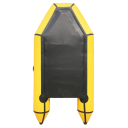 Nafukovací čln pre 3 osoby S pádly a pumpou 230 x 126 cm Odolný PVC plášť 0,9 mm Nosnosť 220 kg Na rybárčenie potápanie i vodní sporty 4