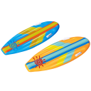 Nafukovací vodní deska s madly 114 x 46 cm plavecká surfovací deska do bazénu i k vodě na relaxaci i vodní sporty pro děti 1
