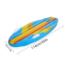 Nafukovací vodní deska s madly 114 x 46 cm plavecká surfovací deska do bazénu i k vodě na relaxaci i vodní sporty pro děti 2