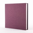 Nagy öntapadós fényképalbum scrapbookhoz 28 x 27 cm Vászon borítóval Átlátszó védőfóliával Különböző méretű fényképekhez 7